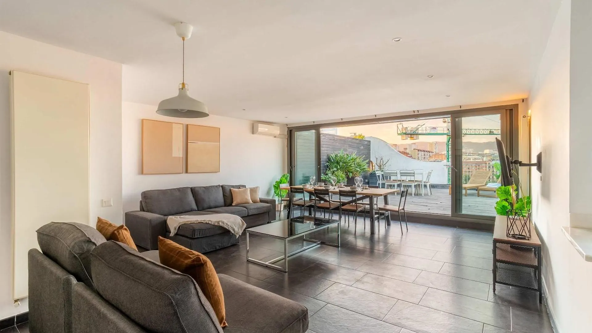 Apartment Amazing 3 Bedroom Penthouse In Plaza Espana Barcelona Spain